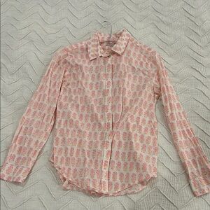 Faherty Women’s Malibu Boyfriend Cotton Shirt